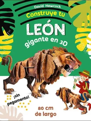 Construye tu león gigante en 3d