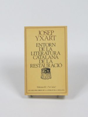 Entorn de la literatura catalana de la restauració