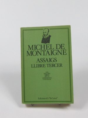 Assaigs llibre tercer