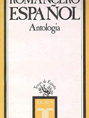 Romancero español. antologia