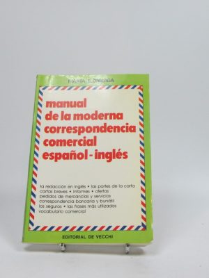 Manual de la moderna correspondencia comercial español-inglés