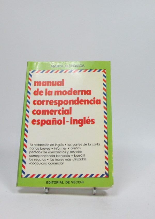 Manual de la moderna correspondencia comercial español-inglés