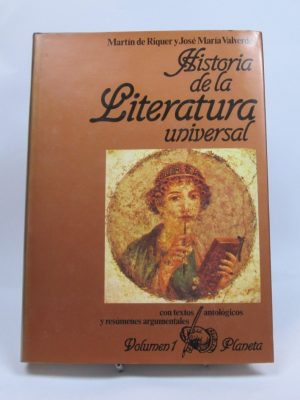 Historia de la literatura universal. volumen 1
