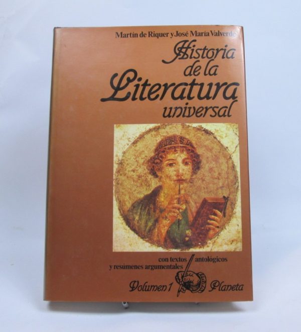 Historia de la literatura universal. volumen 1