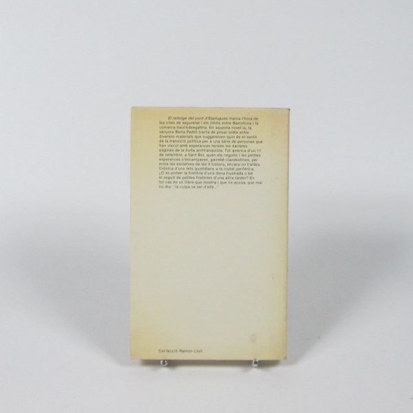 El rellotge del pont d'esplugues