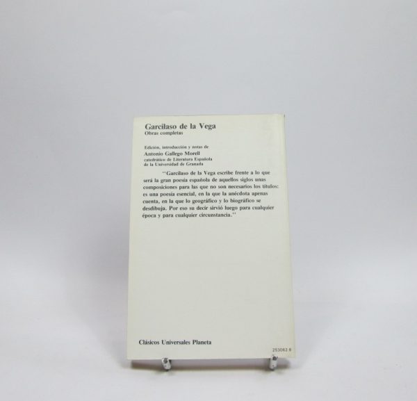 Obras completas de garcilaso de la vega