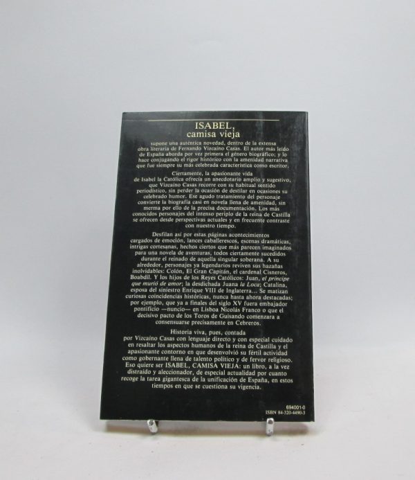 Isabel, camisa vieja