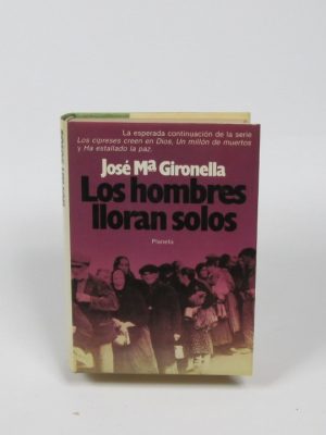 Los hombres lloran solos