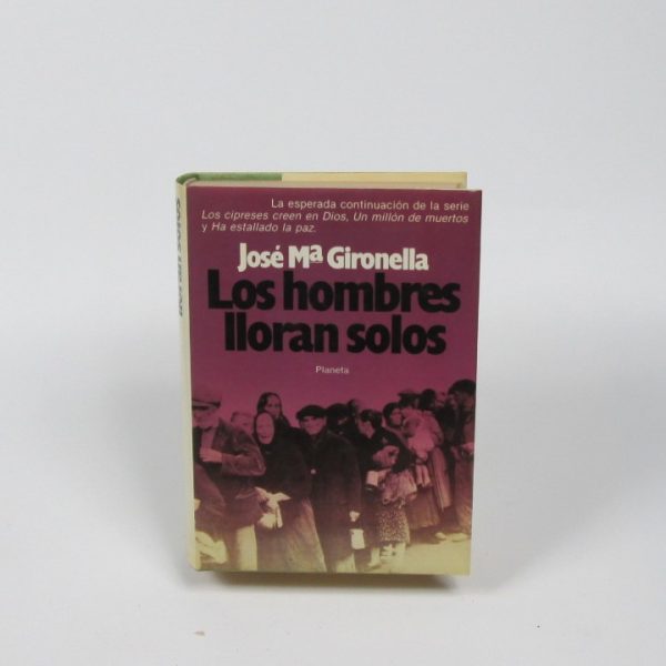 Los hombres lloran solos