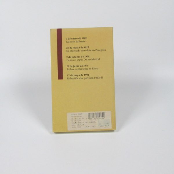 9788432129254_vida-del-beato-josemaria_back-2.jpg Vida del beato josemaría