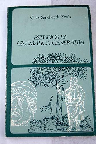Estudios de gramática generativa