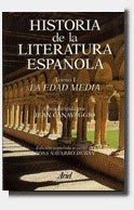 Historia literatura española. la edad media (ariel letras)