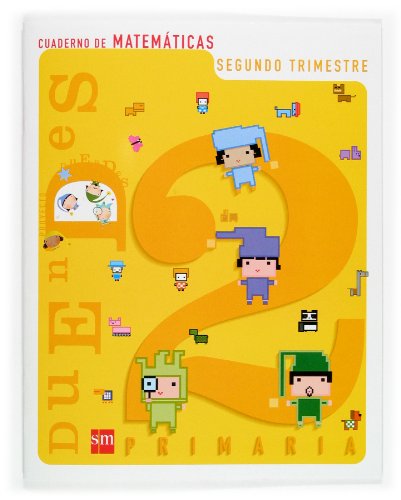 Cuaderno de matemáticas. 2 primaria, 2 trimestre. proyecto duendes (spanish edition)