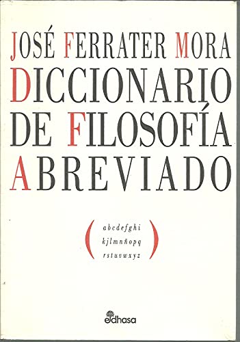Diccionario de filosofia abreviado