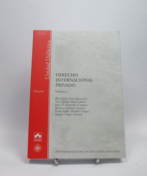 Derecho internacional privado. volumen i