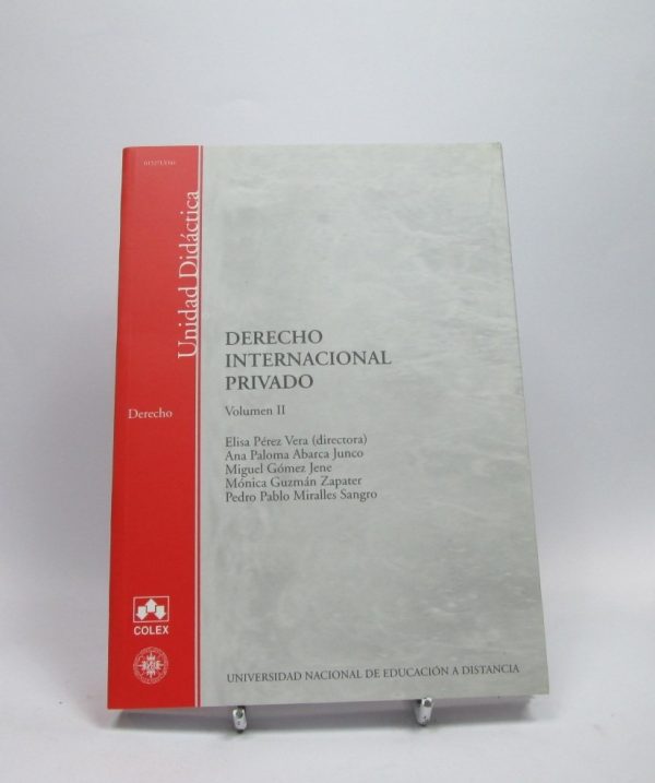 Derecho internacional privado. volumen ii