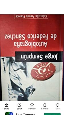 Autobiografia de federico sánchez