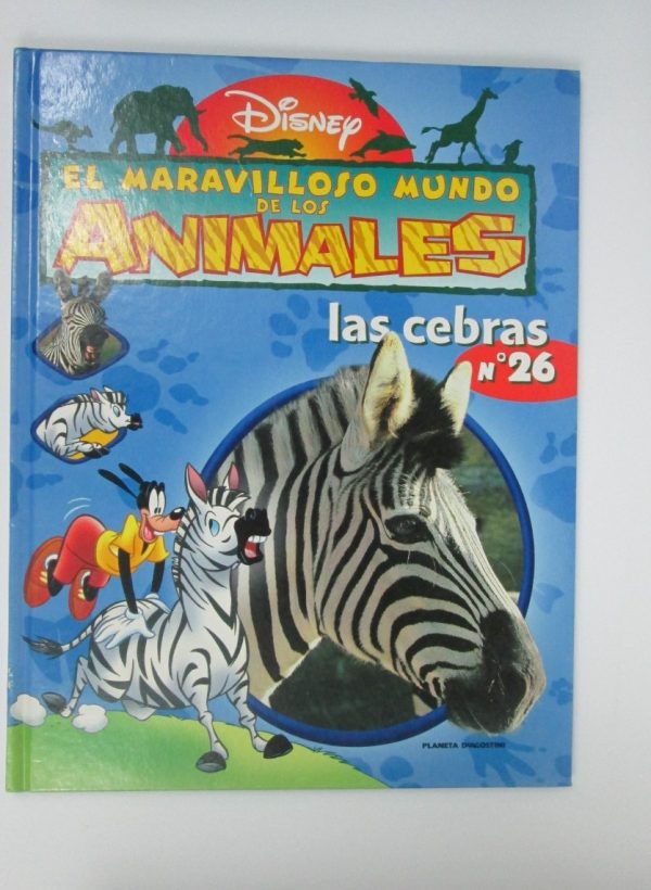 El maravilloso mundo de los animales. las cebras