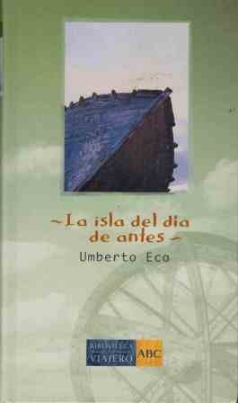 La isla del día de antes. novela.