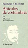 Artículos de costumbres (spanish edition)