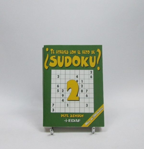 ¿te atreves con el reto sudoku?
