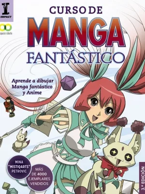 Curso de manga fantástico. aprende a dibujar anime y manga