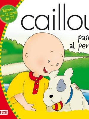 Caillou pasea al perro