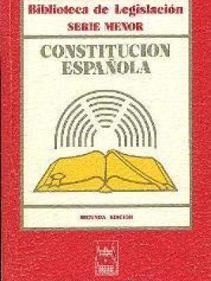 9788447001439_constitucion-espanola-texto-integro-biblioteca-de-legislacion-serie-menor-spanish-edition_front-1.jpg Constitución española: texto integro (biblioteca de legislación. serie menor) (spanish edition)