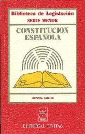 Constitución española: texto integro (biblioteca de legislación. serie menor) (spanish edition)