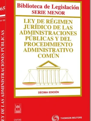 9788447039494_ley-de-regimen-juridico-de-las-administraciones-publicas-y-del-procedimiento-administrativo-comun_front-1.webp Ley de régimen jurídico de las administraciones públicas y del procedimiento administrativo común