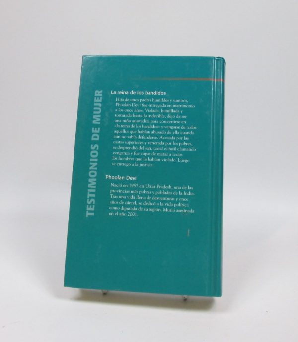 9788447320837_la-reina-de-los-bandidos_back-6.jpg La reina de los bandidos - testimonios de mujer