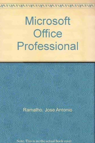 Microsoft office professional (spanish edition)