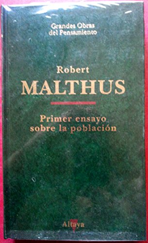Primer ensayo sobre la poblacion