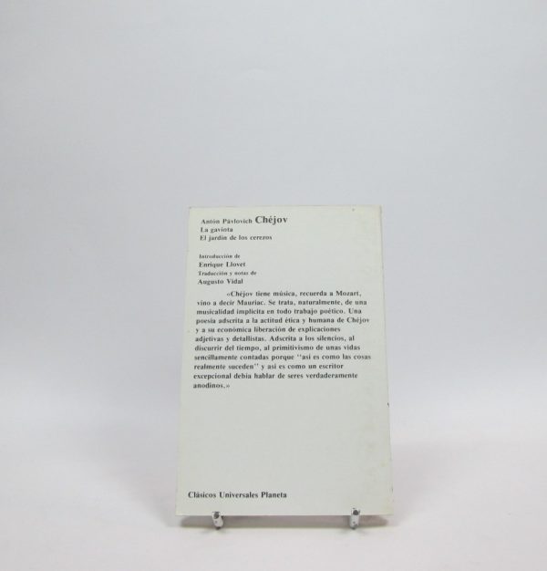 La gaviota. el jardín de los cerezos