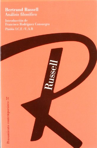 Análisis filosófico (spanish edition)
