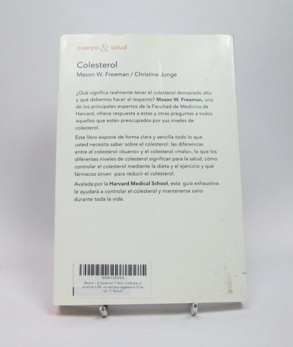 9788449320866_colesterol-como-controlar-el-nivel-de-ldl-en-nuestro-organismo_back-3.jpg Colesterol: cĂłmo controlar el nivel de ldl en nuestro organismo