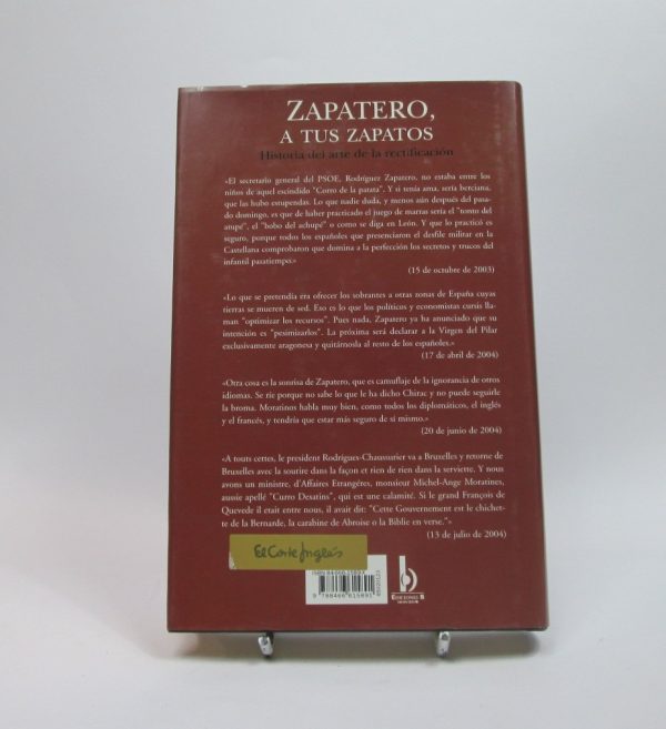 Zapatero, a tus zapatos
