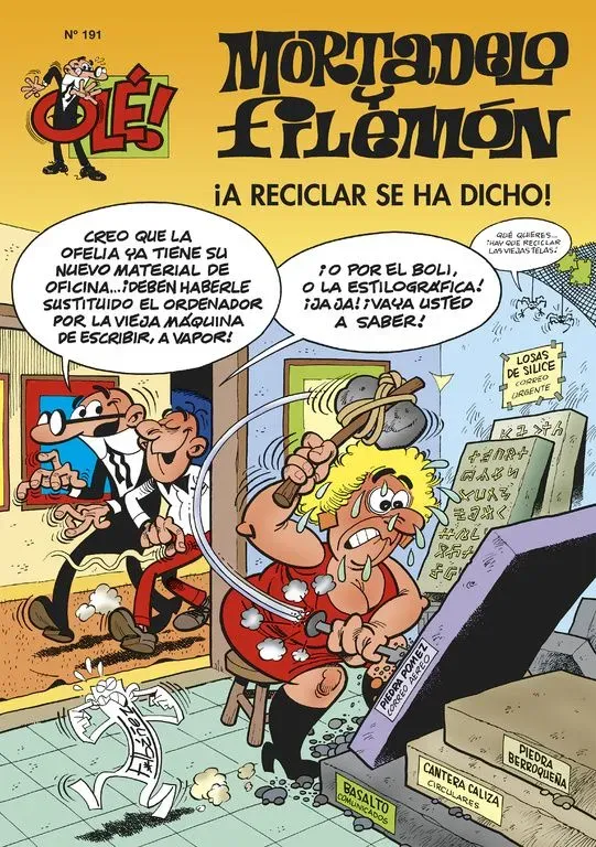 ¡a reciclar se ha dicho! (olé! mortadelo 191)