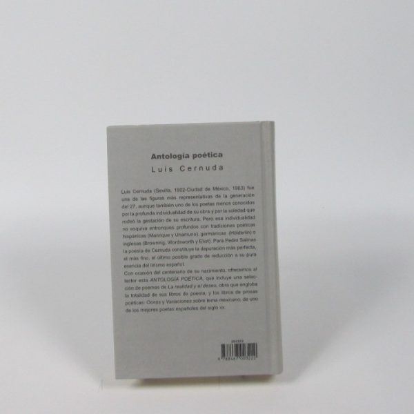 Antología poética: luis cernuda
