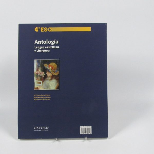 Antología, lengua castellana y literatura, 4º eso