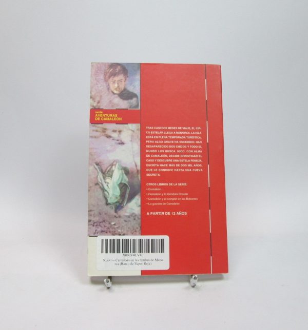 Camaleón en las tumbas de menorca