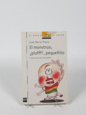 El monstruo, ¡plofff!, pequeñito