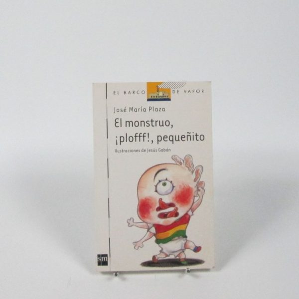 El monstruo, ¡plofff!, pequeñito