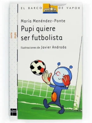 Pupi quiere ser futbolista