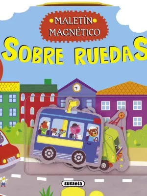 Maletín magnético. sobre ruedas