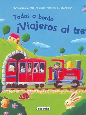 ¡viajeros al tren!