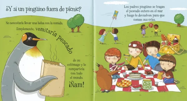 ¿y si un pingüino montara en bici?