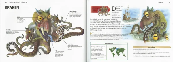 Monstruos míticos. las criaturas más terroríficas de todos los tiempos