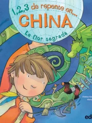 Libro de biblioteca de aula: 1,2,3 de repente en china