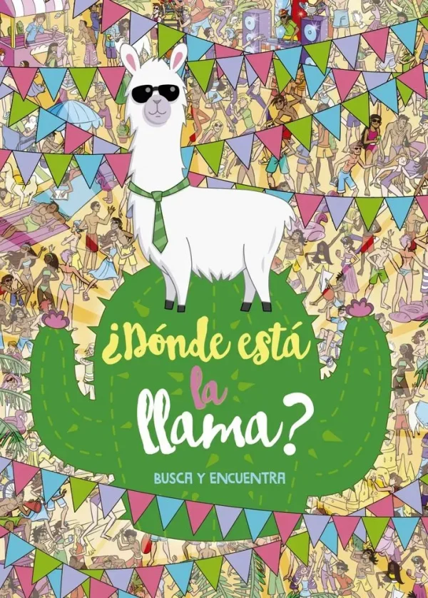 ¿dónde está la llama? busca y encuentra